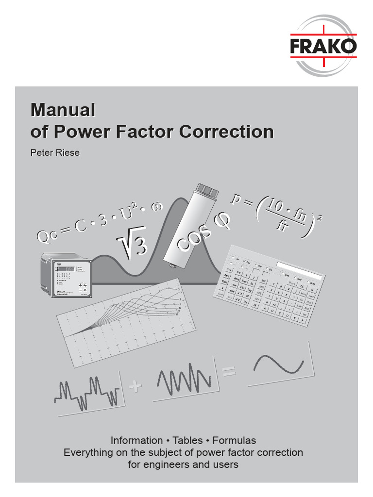 Manual of Power Factor Correction by Frako | PDF | Ac Power | Capacitor