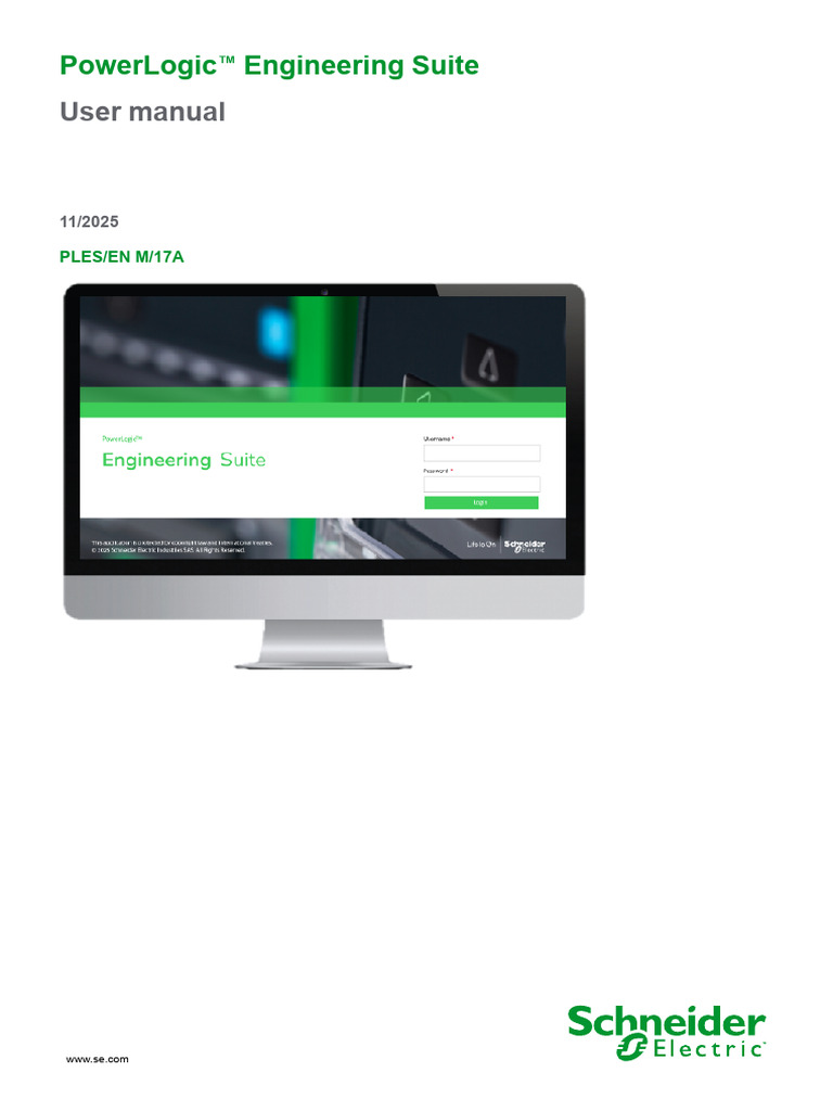 PowerLogic™ Engineering Suite User Manual - Dec-2025 | PDF | Computer ...
