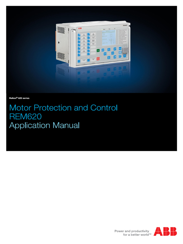 Manual REM620 | PDF