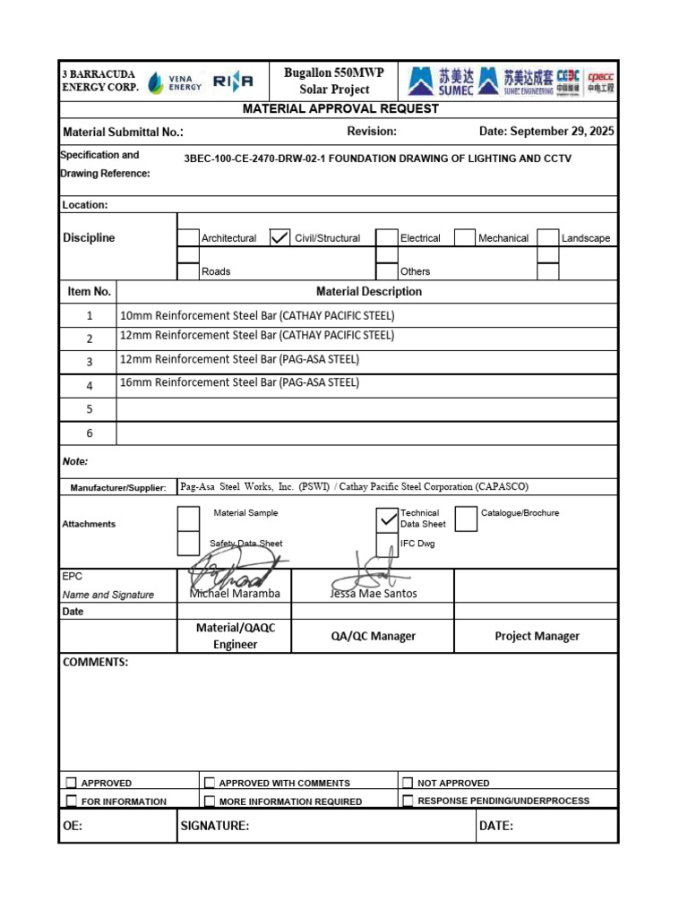 RFMA of Steel Bars | PDF
