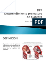 DPP Desprendimento Prematuro de Placenta