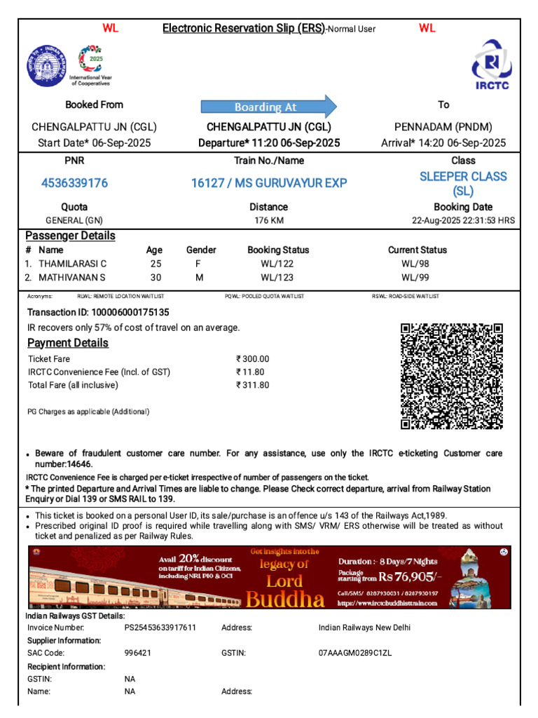 4536339176 | PDF | Identity Document