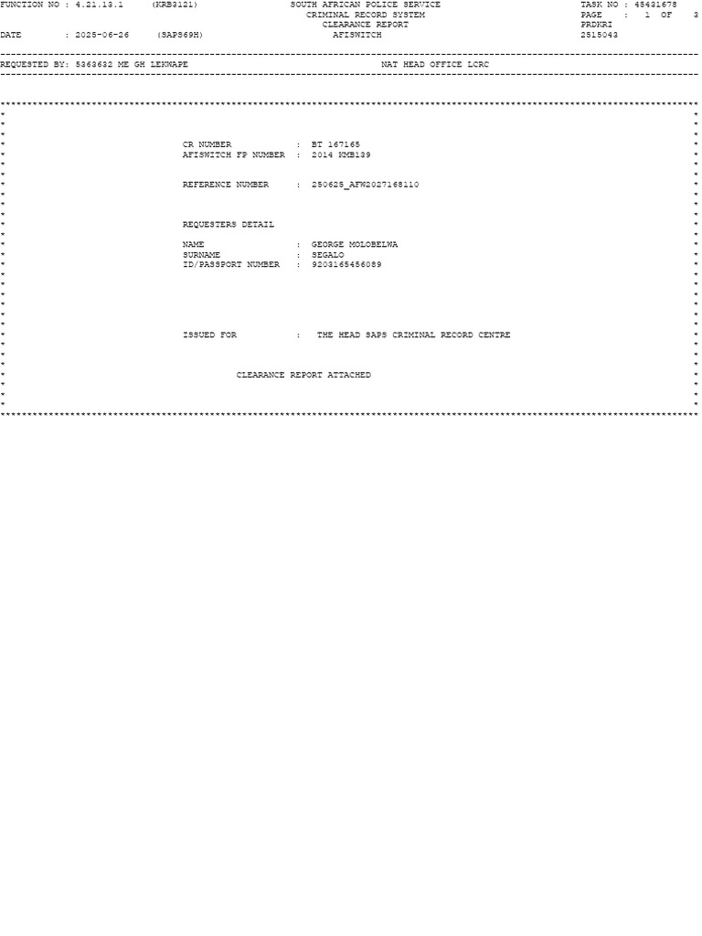 2027168110_9203165456089_83392_P.PDF | PDF | Criminal Record | Criminology