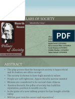 Pillars of Society Revealed as Hypocritical in Ibsen's Play