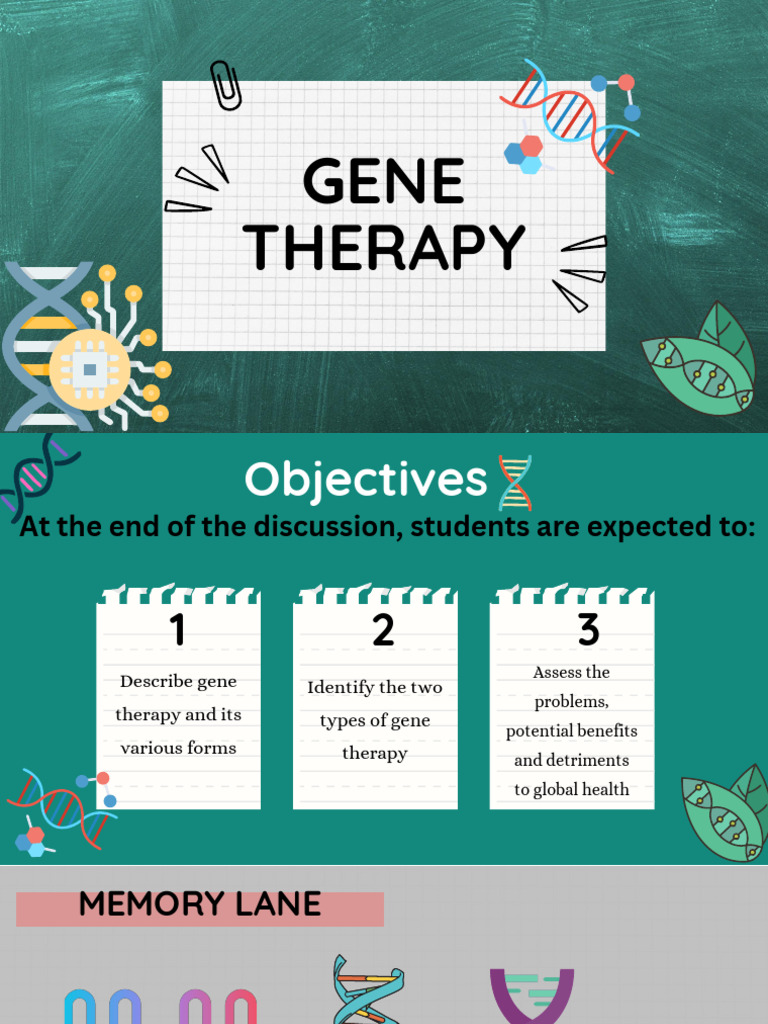 Gene Therapy | PDF | Stem Cell | Gene