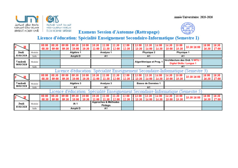 Ratt LE-Info 2025-2026 | PDF