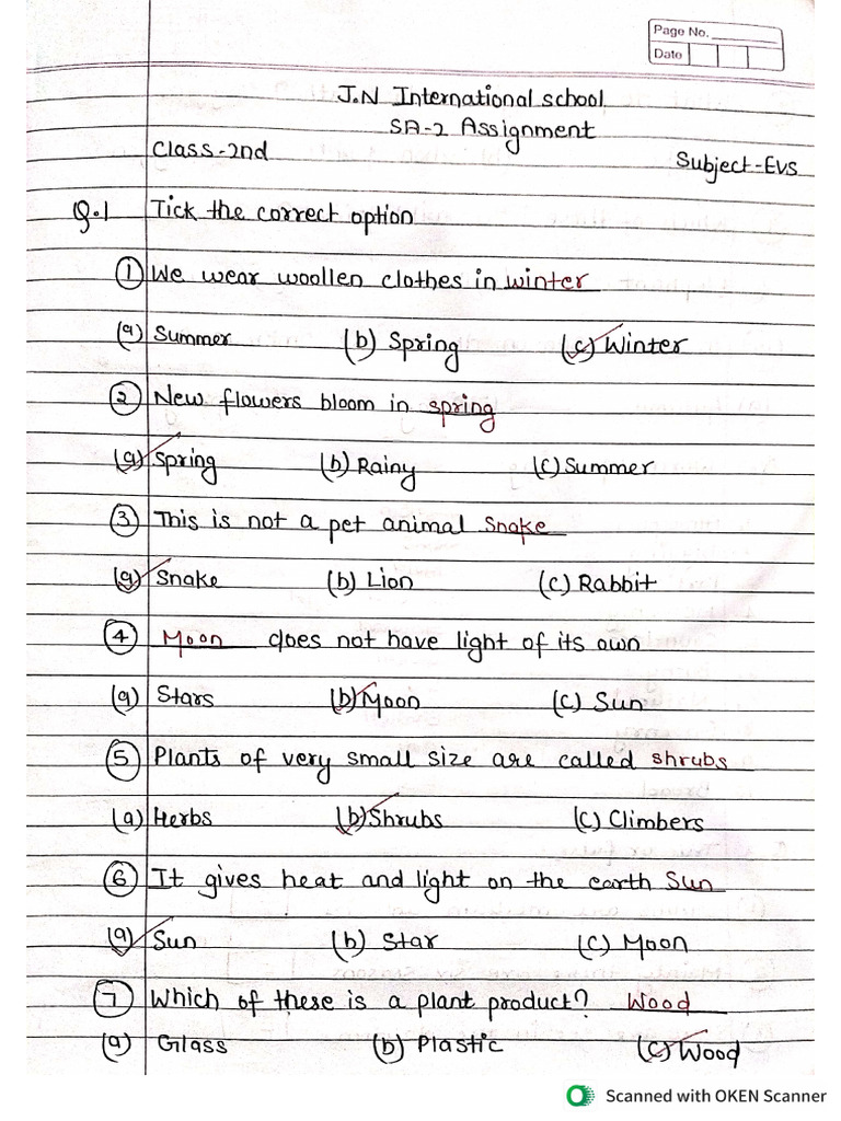 EVS Assignment 1 | PDF