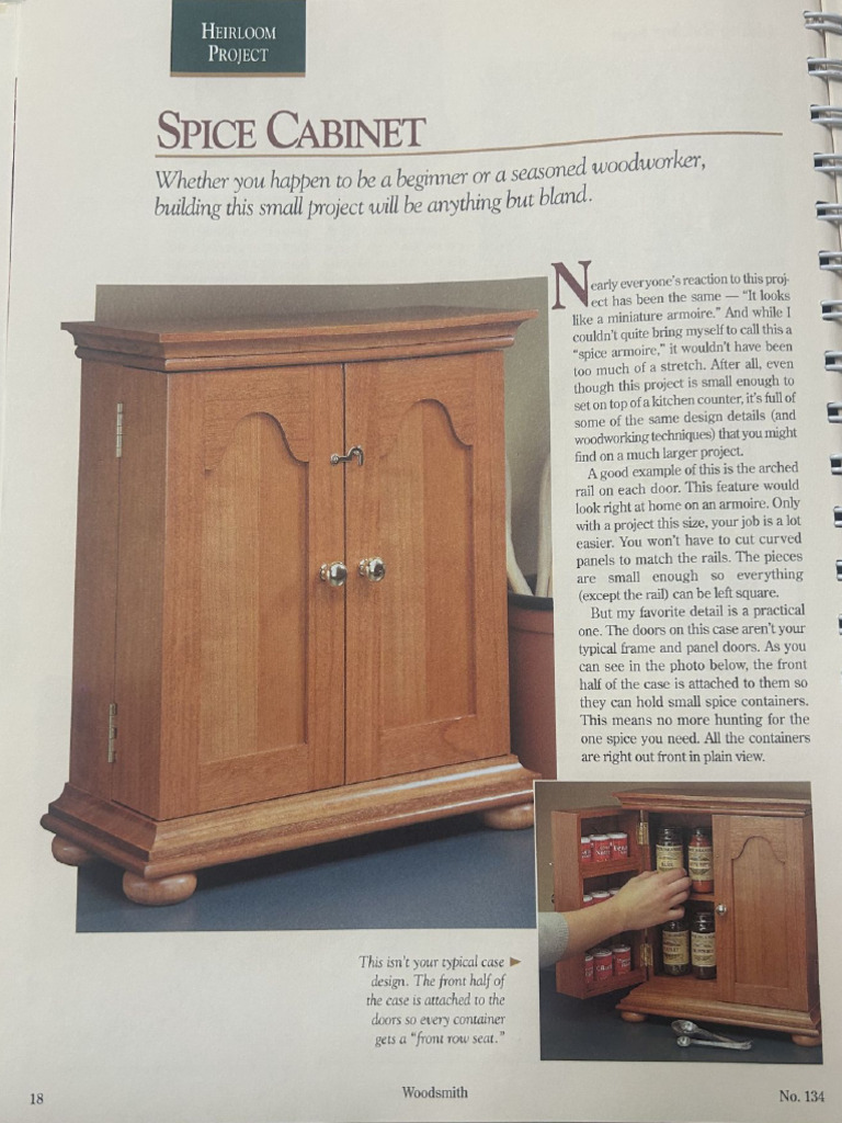 Spice Cabinet | PDF