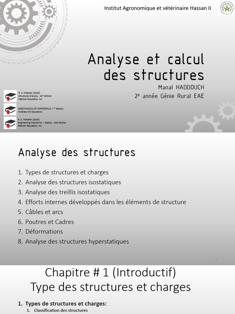 Chap1 - Chap2 - Analyse Des Structures | PDF