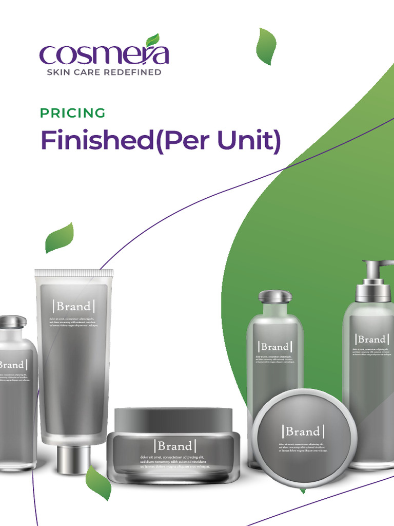Cos Mera Finished Products | PDF | Shampoo | Sunscreen