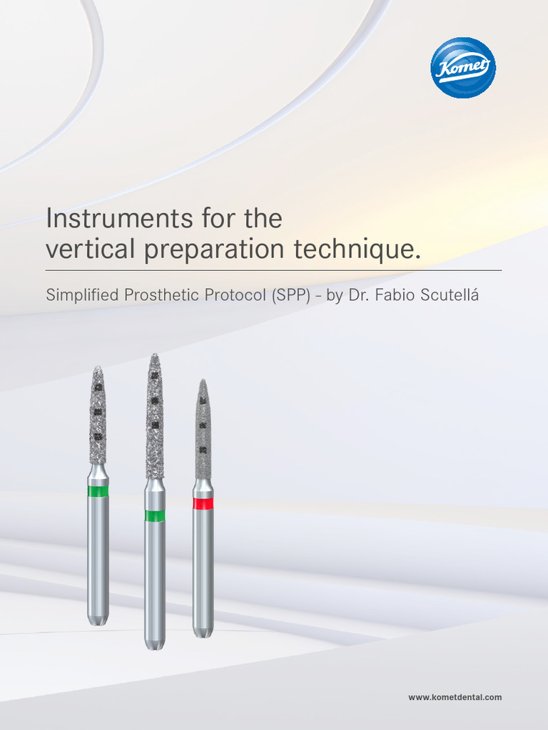 Instruments For The Vertical Preparation Technique.: Simplified ...