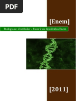 Questões de Biologia comentadas - Enem 2011