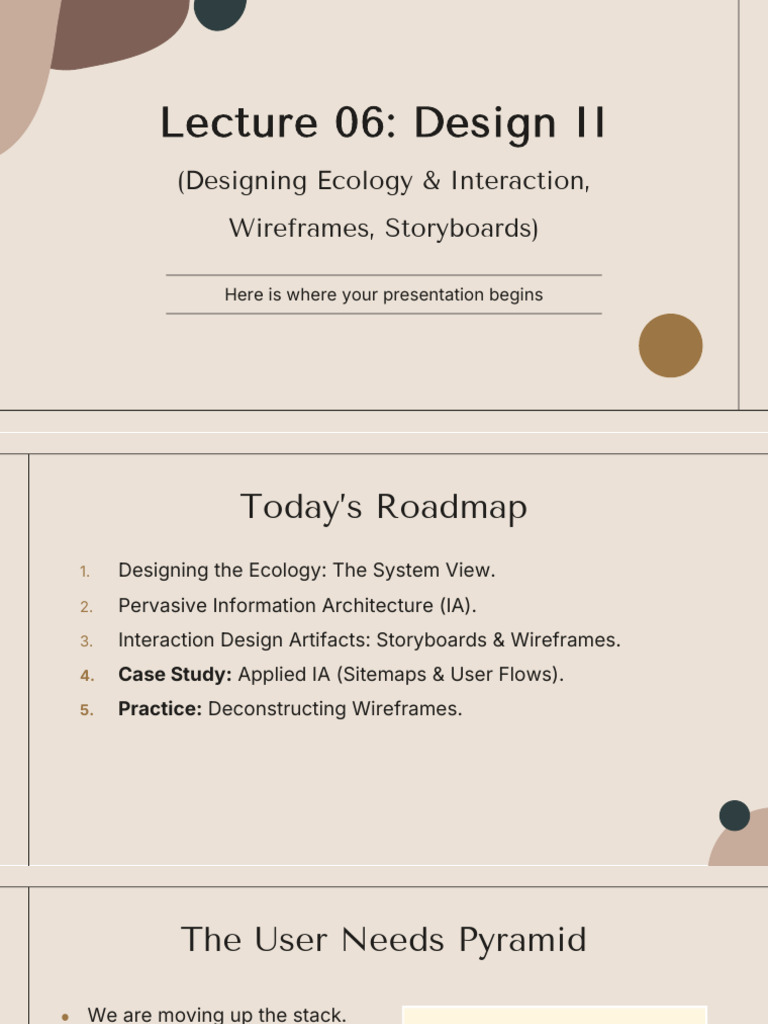Lecture 06 - Design II | PDF | Design