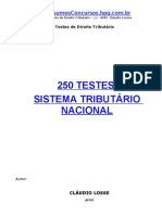 250 Questões Direito Tributário - ESAF