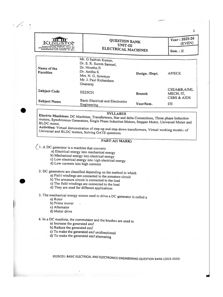 BEEE GMT-3 QP | PDF