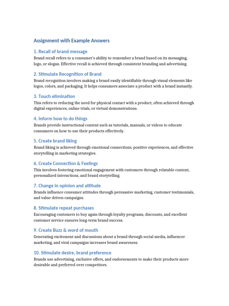Assignment With Answers | PDF
