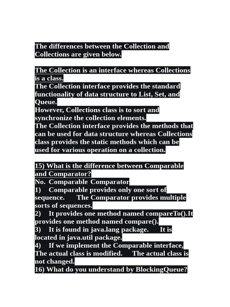 OOPS Unit 2 Collection Vector Class in Java | PDF | Method (Computer ...