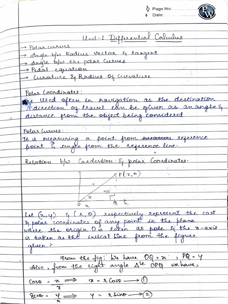 Maths Unit 1. | PDF