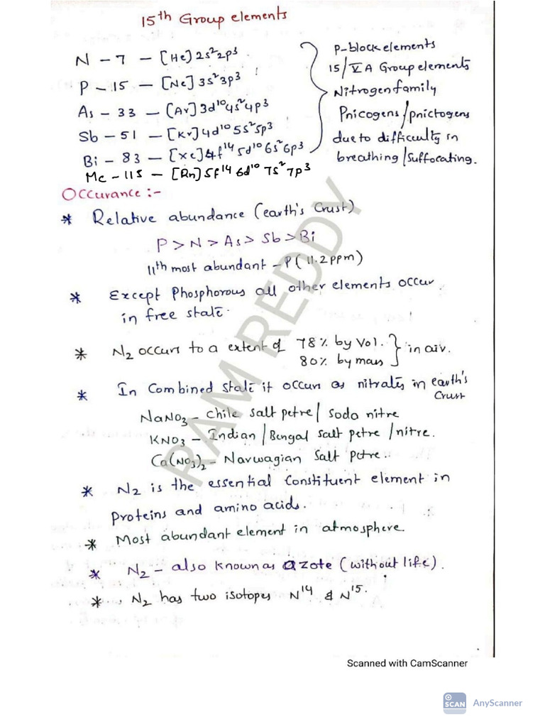25. p Block Elements Part 2 | PDF
