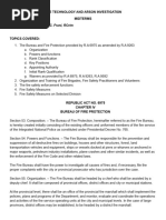 Bureau of Fire Protection Rank Structure | PDF | Fires | Inspector