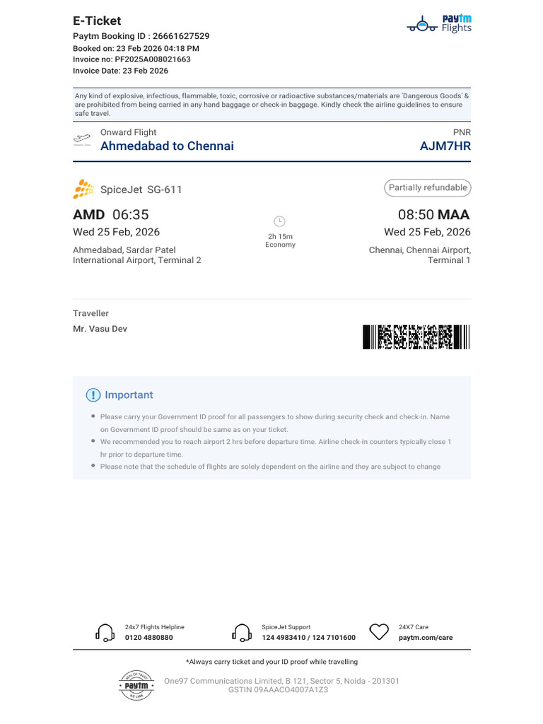 AMD_MAA_25022026_26661627529 | PDF | Fee | Aviation