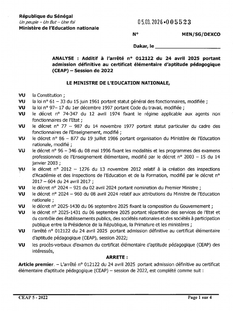 Ceap 5 - 2022 | PDF