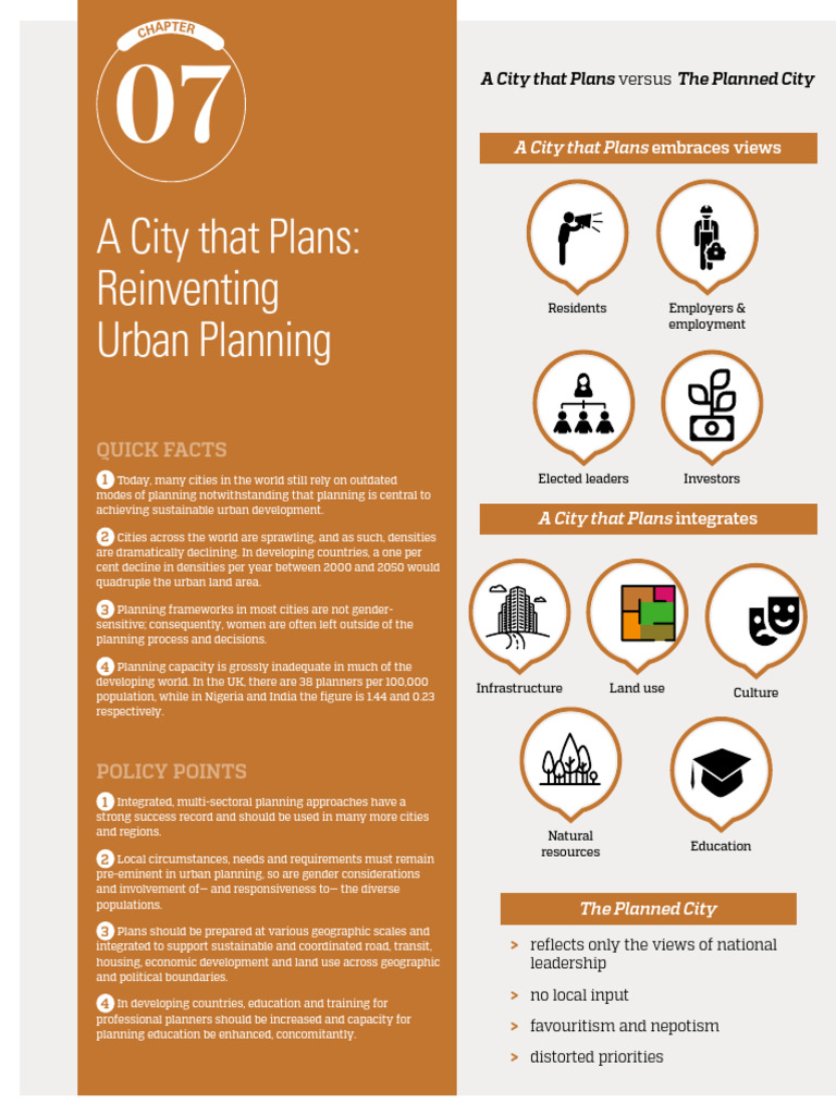 A City That Plans Reinventing Urban Plan | PDF | City | Governance