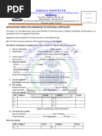 TVET Application Form for Diploma 2025/26 | PDF | Vocational Education ...