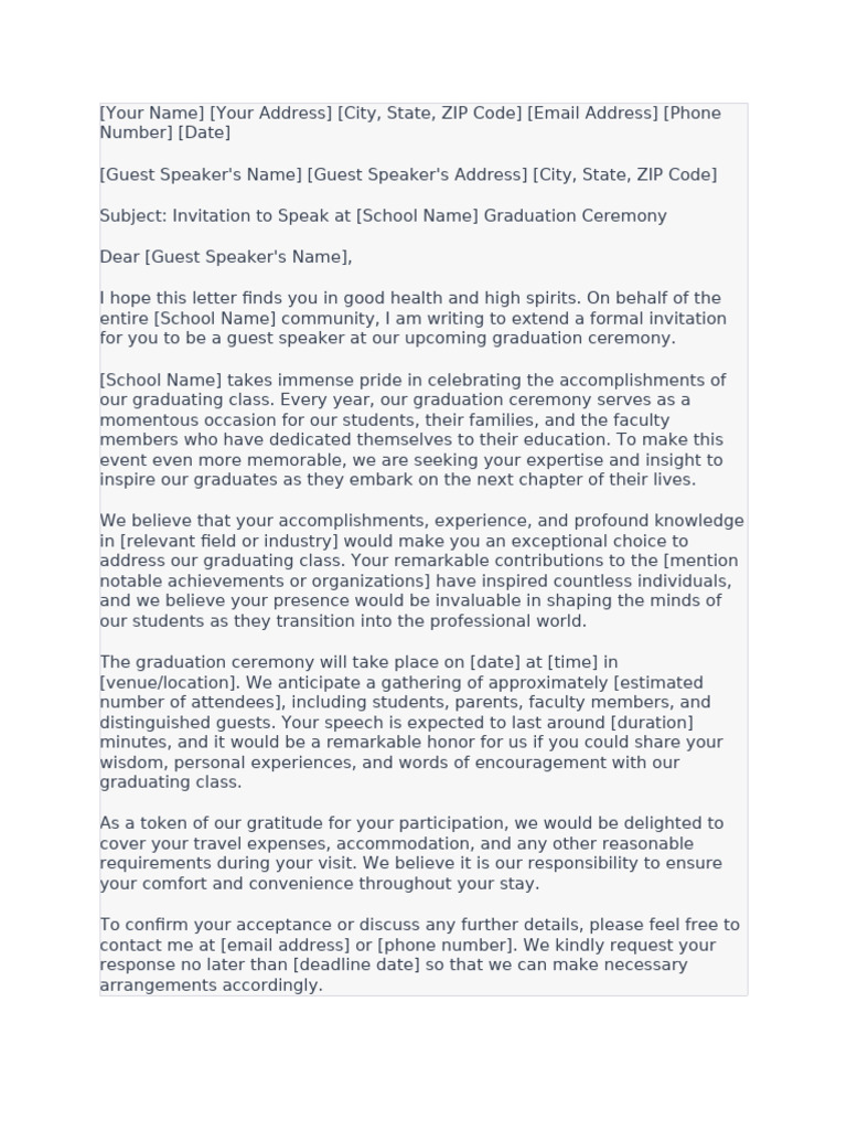Letter Kay Speaker | PDF | Public Speaking