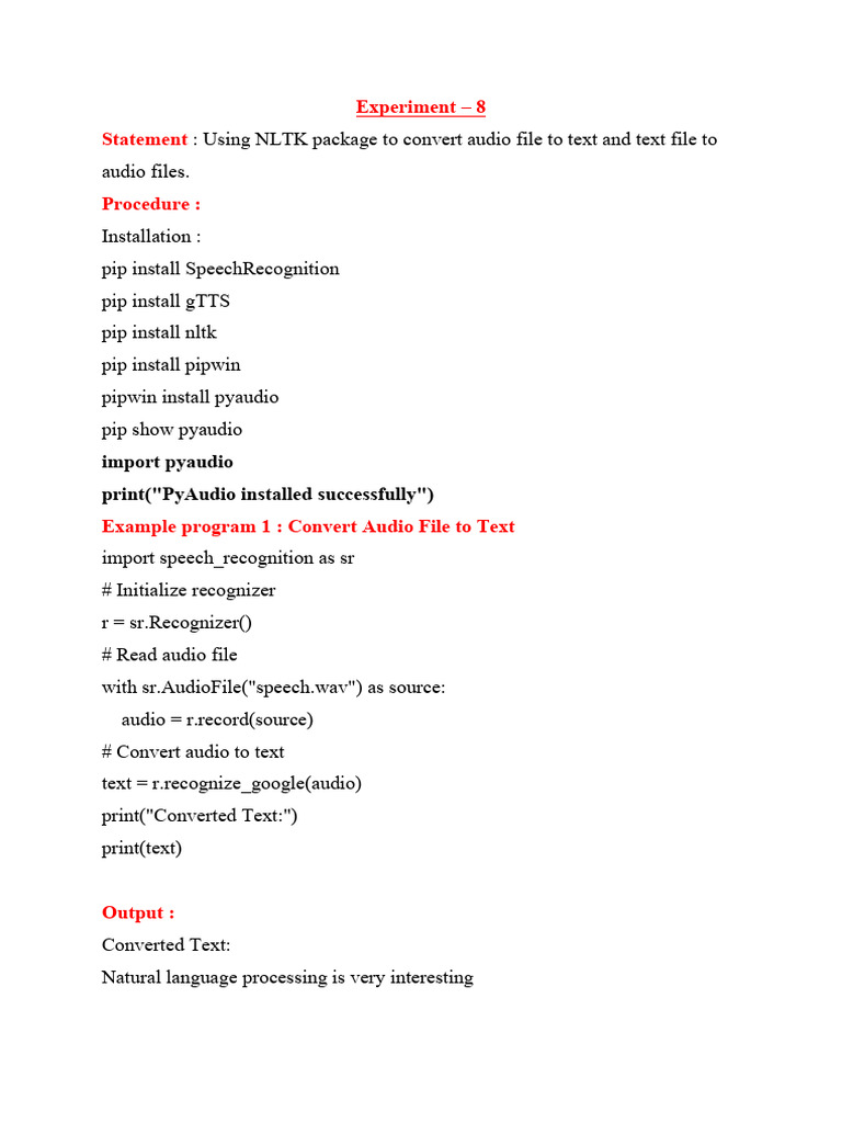 Experiment 8 2 | PDF