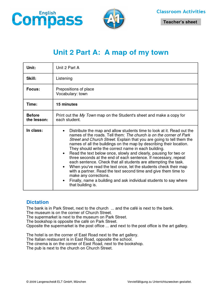MAp Directions | PDF | Learning | Linguistics