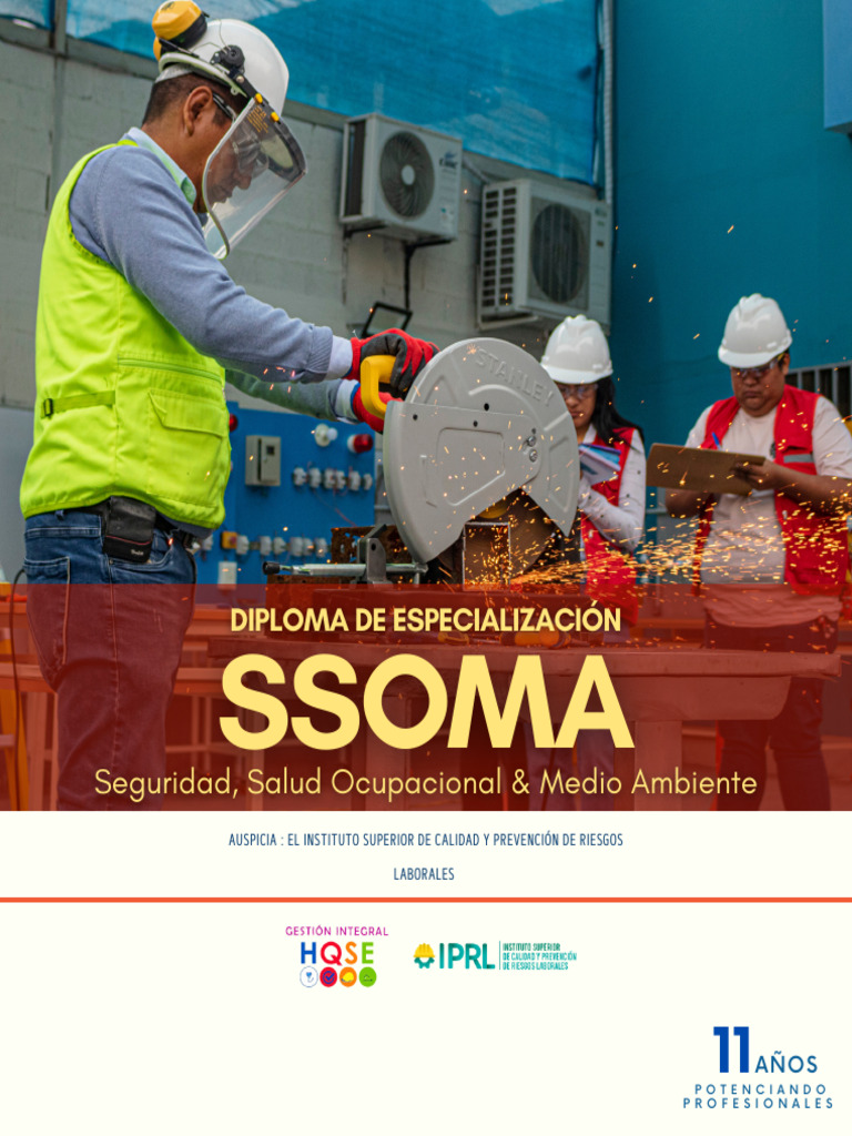 Diploma en SSOMA | PDF | Seguridad y salud ocupacional | ruido