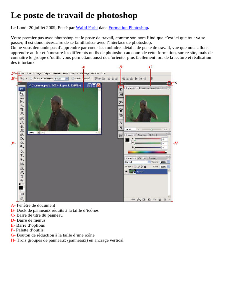 5-Photoshop Cours 2013 | PDF | Adobe Photoshop | Workflow