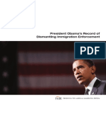 FAIR Report on Obama's Dismantling of Immigration Enforcement