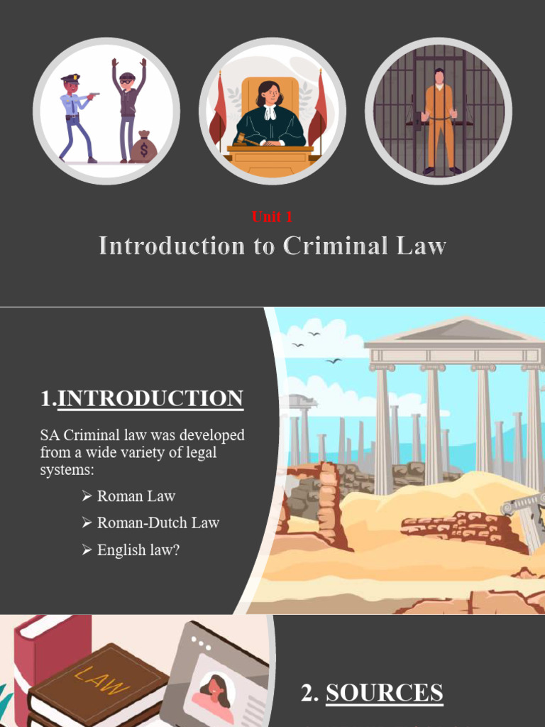 Introduction to Criminal Law | PDF | Crimes | Crime & Violence