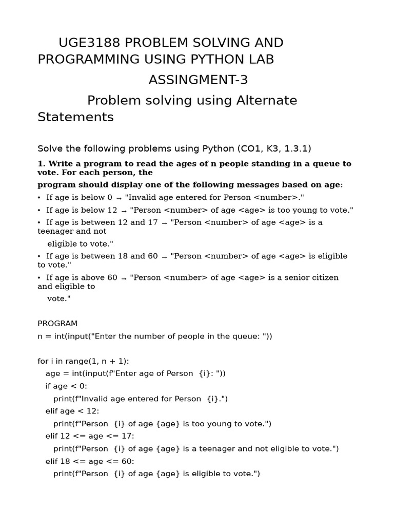 Siva Assingment 3 | PDF | Triangle