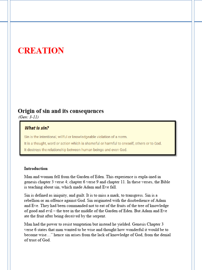 Rationalised Grade 8 Cre Notes | PDF | Covenant (Biblical) | Abraham