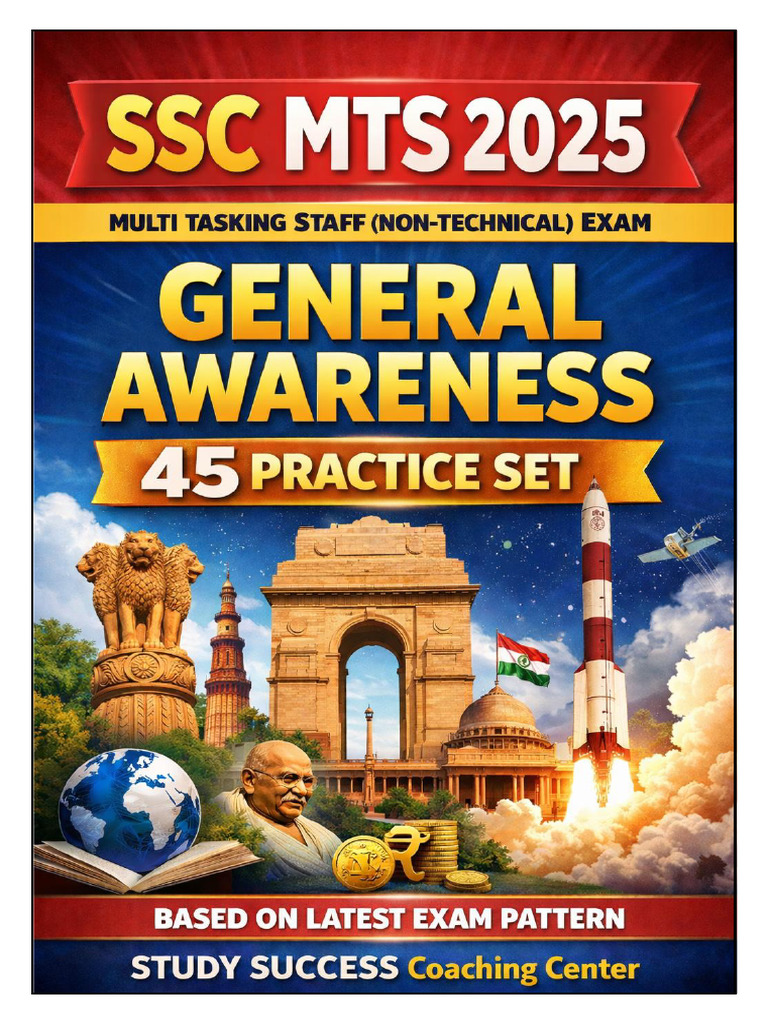 SSC Mts GK Practice Set | PDF