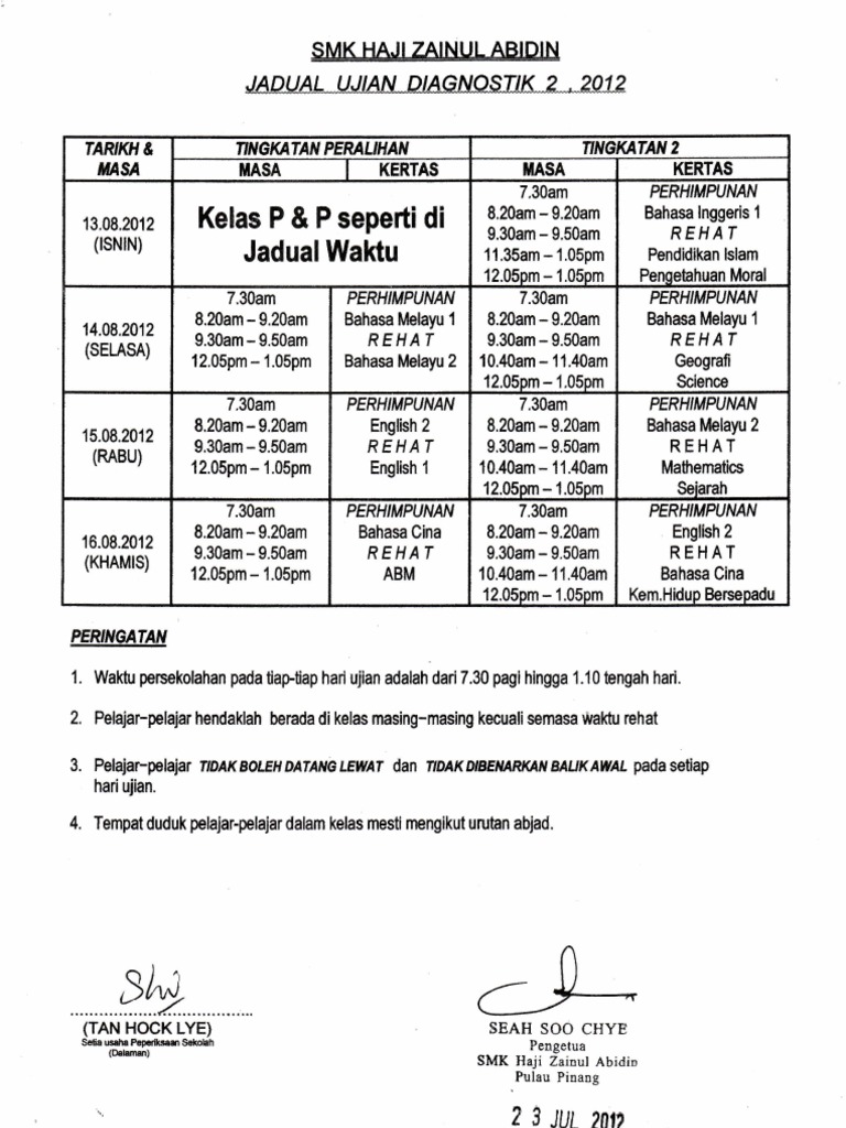 Ud2 Timetable 2012 | PDF | Science & Mathematics