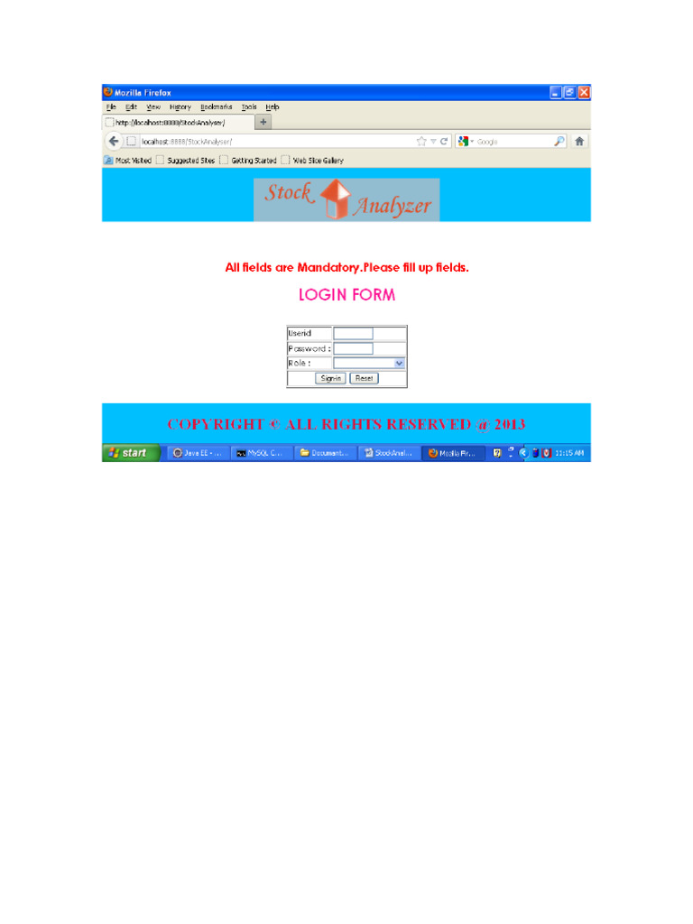 Stock Analyzer Screens | PDF