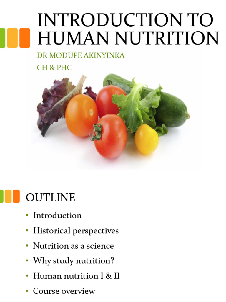 CHP 313 - Introduction To Human Nutrition 1 | PDF | Nutrition | Diet ...