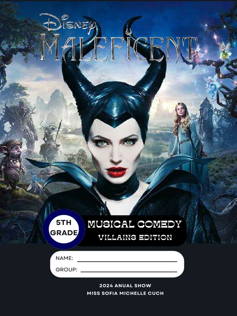 Maleficent Script - English & Spanish - With Lyrics | PDF