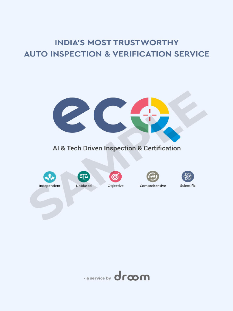 Premium Plus Inspection Car Sample Report | PDF