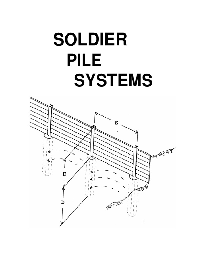 Soldier Piles | PDF | Deep Foundation | Lumber