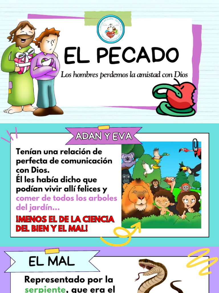 El Pecado | PDF | Pecado | Creencia religiosa y doctrina