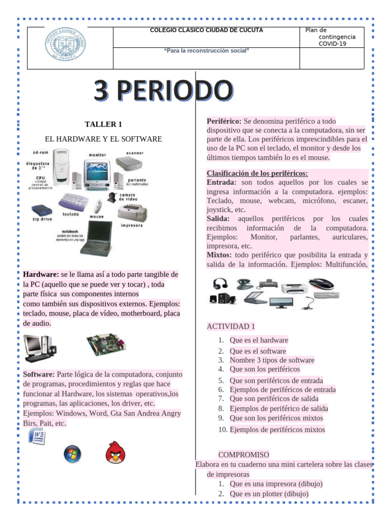 Guia Sexto | PDF | Periférico | Hardware de la computadora
