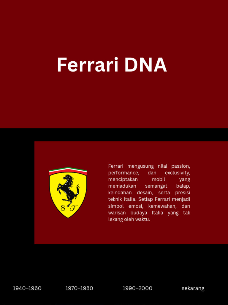 Ferrari DNA | PDF