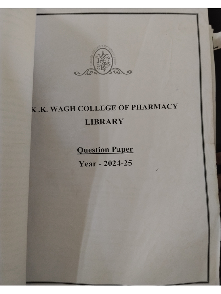 End Semester Papers All Subjects | PDF