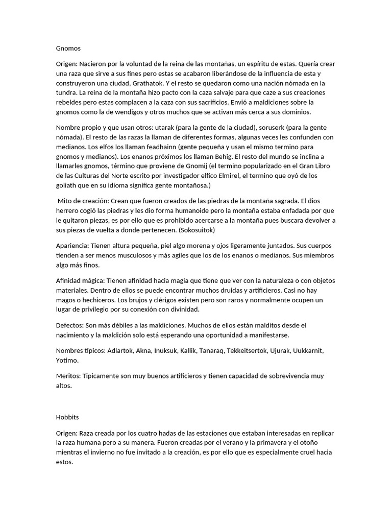 Rasas | PDF | Demonios | Duendes