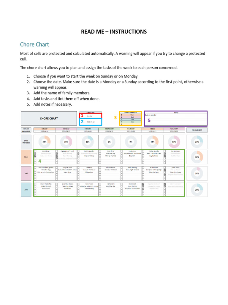 Read Me - Instructions | PDF